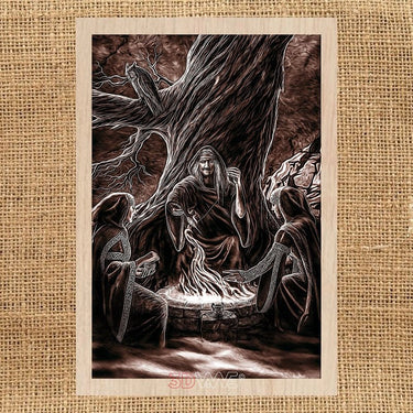 WITCHES pyroprinter and laser-ready file 3DWave.us